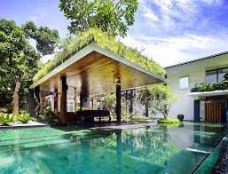 All modern house plans can be purchased online. 7 Inspirasi Rumah Tropis Modern Yang Pas Untuk Indonesia