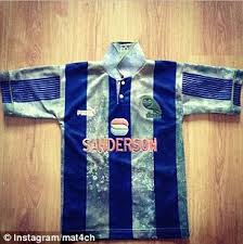 Don't take measurements over your clothes. Sheffield Wednesday Shirt Turns Up After 18 Years After It Went Missing From His Washing Line Daily Mail Online