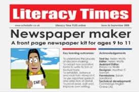 This resource pack is a great way to support your pupils' newswriting, and can be used to help them understand the genre's structural conventions. Newspaper Maker Free Primary Ks2 Teaching Resource Scholastic