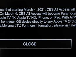 Original series for kids are now streaming! Third Generation Apple Tv Losing Support For Cbs All Access In Transition To Paramount Next Month Macrumors