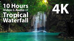 3840x2400 best hd wallpapers of nature, 4k ultra hd 16:10 desktop backgrounds for pc & mac, laptop, tablet, mobile phone. 4k Uhd 10 Hours Tropical Waterfall Audio Relaxing Meditation Nature Youtube