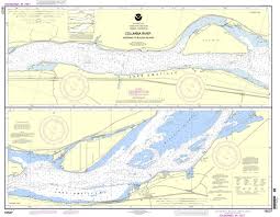 Noaa Chart 18537 Columbia River Alderdale To Blalock Islands