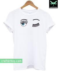 Choose from 160000+ logo chiara ferragni graphic resources and download in the form of png, eps, ai or psd. Chiara Ferragni Blink Eye T Shirt