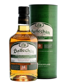 Edradour Ballechin 10 year old Peated Cask Single Highland Malt 46%