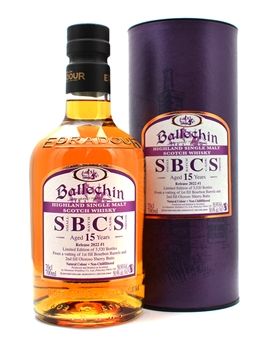 Edradour Ballechin 15 years old SBCS 2022 1st Release Highland Single Malt Scotch Whisky 70 cl 58.9%