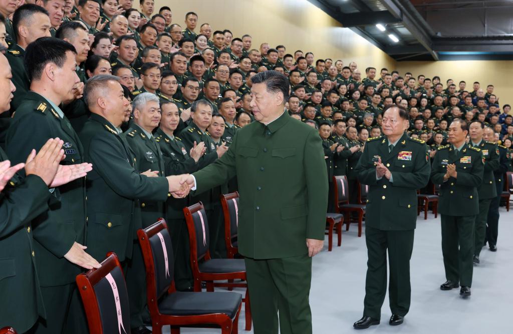 Xi stresses building strong, modernized information support force-Xinhua