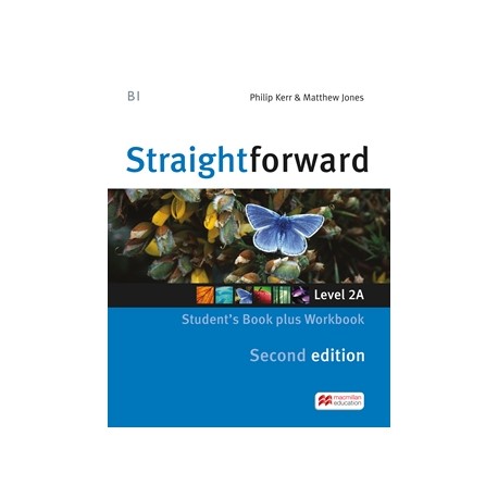 Straightforward Pre-intermediate Second Ed. Split Edition Level 2A Student's Book + Workbook without Key + CD