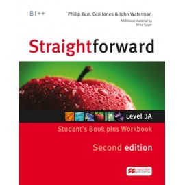 Straightforward Intermediate Second Ed. Split Edition Level 3A Student's Book + Workbook without Key + CD