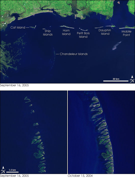 Barrier Islands Map