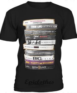 2 Pac CD collections t-shirt