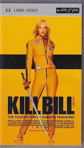 25,- Kill Bill Volume 1 - PSP UMD Film (B Grade) (Genbrug)