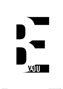 Be you - plakat