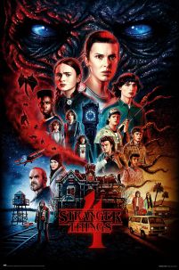 Stranger Things Vecna's House - plakat