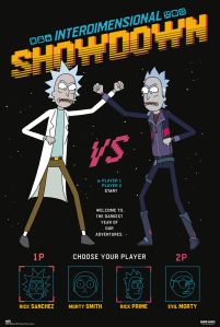 Rick And Morty Interdimensional Showdown - plakat