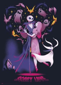 Disney Nightmare Before Christmas - świecący plakat