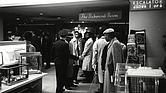 Richmond police attempt to move Virginia Union University students out of a restaurant in Thalhimers department store downtown where they refused to leave, protesting the white-only policy for service.