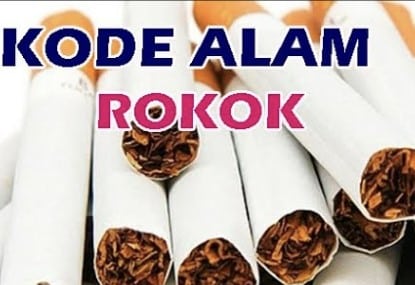 Kode Alam Rokok Dan Angka Erek Erek 2D 3D 4D