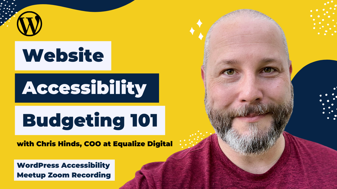 Website Accessibility Budgeting 101