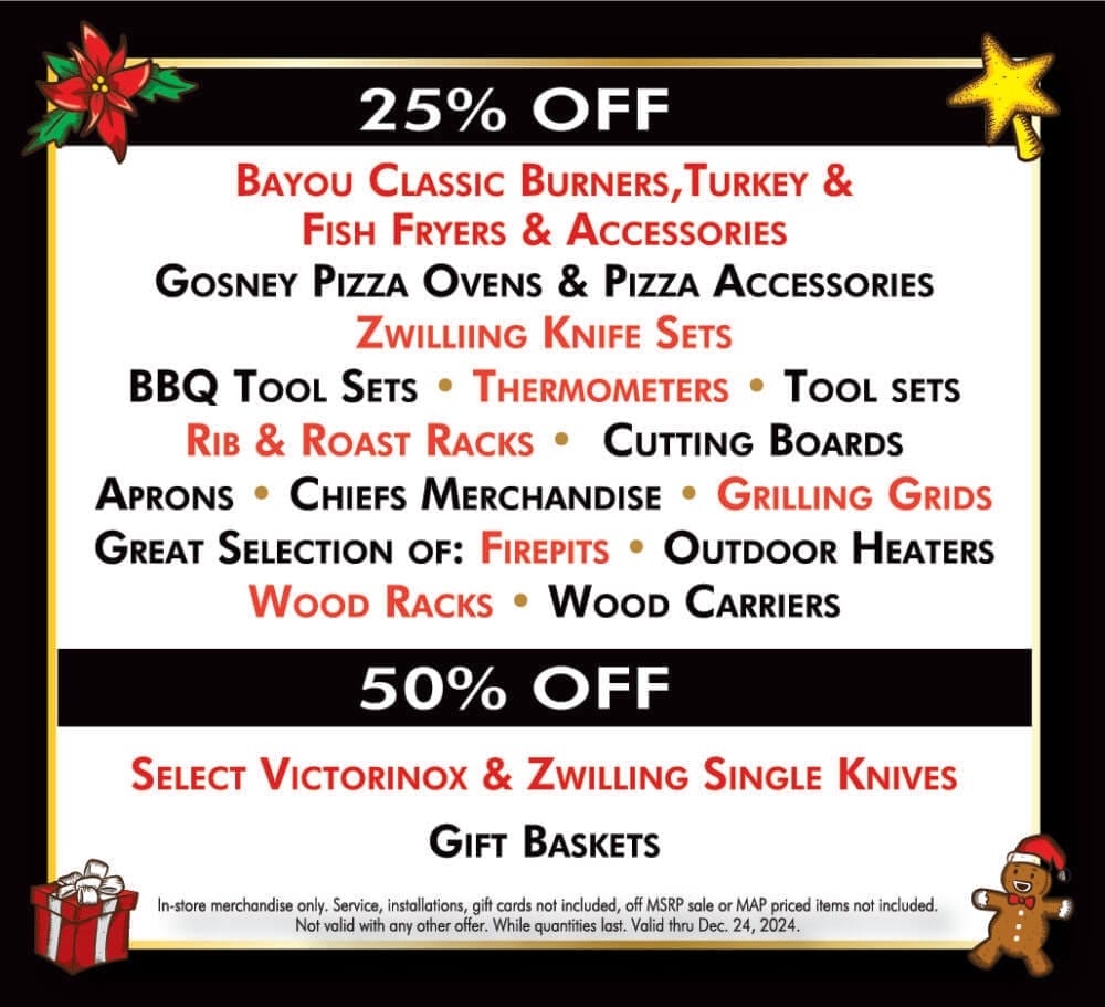 Smoke 'n' Fire 25th Anniversary Holiday Christmas Promotions