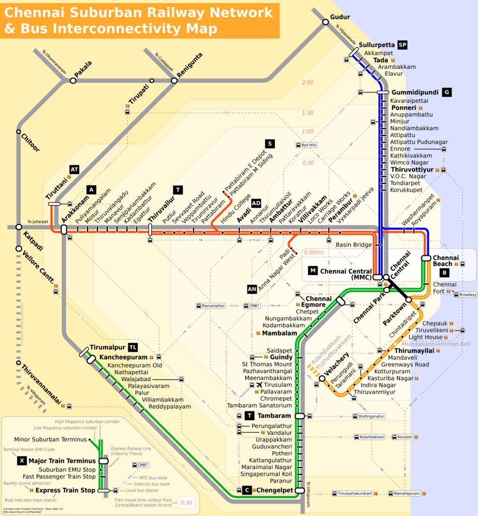 Mumbai Suburban Railway Map With Distance