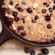 Blueberry Skillet Baked Oatmeal