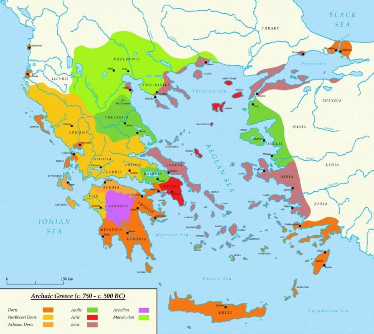 Sintético 93+ Foto Mapa De Grecia Con Nombres Y Division Politica Lleno