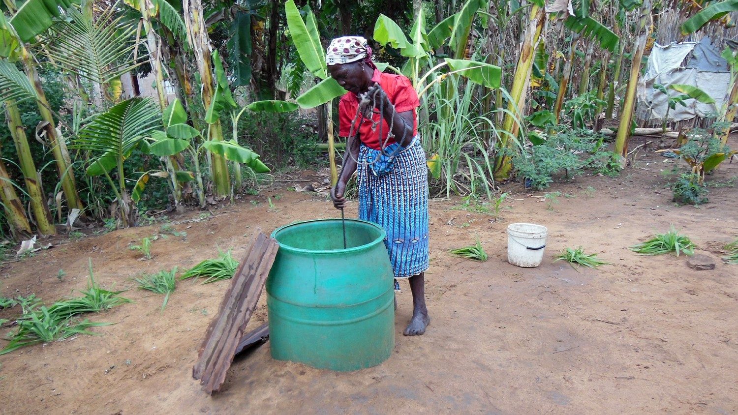 Mozambique Papa desplazados