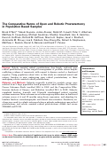 Cover page: The Comparative Harms of Open and Robotic Prostatectomy in Population Based Samples.