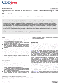 Cover page: Apoptotic cell death in disease—Current understanding of the NCCD 2023