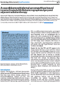 Cover page: A case of pleomorphic dermal sarcoma with perineural invasion treated with Mohs micrographic surgery and adjuvant radiation therapy