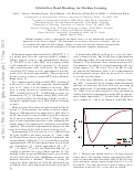 Cover page: Orbital-free bond breaking via machine learning