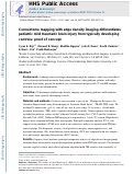 Cover page: Connectome mapping with edge density imaging differentiates pediatric mild traumatic brain injury from typically developing controls: proof of concept