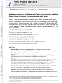 Cover page: Antidepressant Use and Recurrent Falls in Community-Dwelling Older Adults