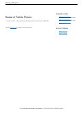 Cover page: Review of Particle Physics