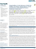 Cover page: Using Satellites to Track Indicators of Global Air Pollution and Climate Change Impacts: Lessons Learned From a NASA-Supported Science-Stakeholder Collaborative.