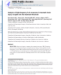 Cover page: Analysis of high-frequency PbtO2 measures in traumatic brain injury: insights into the treatment threshold.