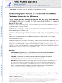 Cover page: Electrocardiographic intervals associated with incident atrial fibrillation: Dissecting the QT interval