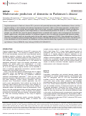 Cover page: Multivariate prediction of dementia in Parkinson’s disease