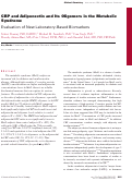 Cover page: CRP and Adiponectin and Its Oligomers in the Metabolic Syndrome