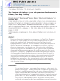 Cover page: The Fracture of Relational Space in Depression: Predicaments in Primary Care Help Seeking.