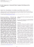 Cover page: Do the Components of Attenuated Positive Symptoms Truly Represent One Construct?