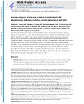 Cover page: A Meta-analysis of the Association of Estimated GFR, Albuminuria, Diabetes Mellitus, and Hypertension With Acute Kidney Injury