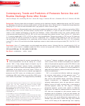 Cover page: Contemporary Trends and Predictors of Postacute Service Use and Routine Discharge Home After Stroke