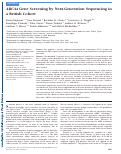 Cover page: ABCA4 Gene Screening by Next-Generation Sequencing in a British CohortNext-Generation Sequencing of ABCA4 in British