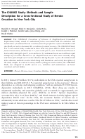 Cover page: The CHANGE Study: Methods and Sample Description for a Cross-Sectional Study of Heroin Cessation in New York City