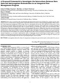 Cover page: A Proposed Framework to Investigate the Interactions Between Barn Owls and Anticoagulant Rodenticides in an Integrated Pest Management Program