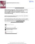 Cover page: Afterschool programs, extracurricular activities, and unsupervised time: Are patterns of participation linked to children's academic and social well-being?