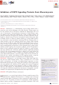 Cover page: Inhibition of EGFR Signaling Protects from Mucormycosis