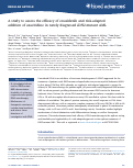 Cover page: A study to assess the efficacy of enasidenib and risk-adapted addition of azacitidine in newly diagnosed IDH2-mutant AML.