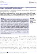 Cover page: Microbial, metabolomic, and immunologic dynamics in a relapsing genetic mouse model of colitis induced by T-synthase deficiency